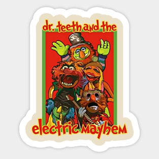 Teeth mayhemm Sticker